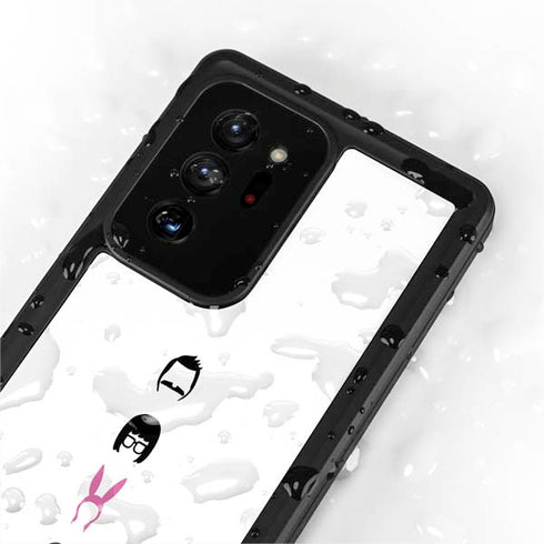 Bobs Burgers Silhouette Galaxy Note20 Ultra 5G Waterproof Case